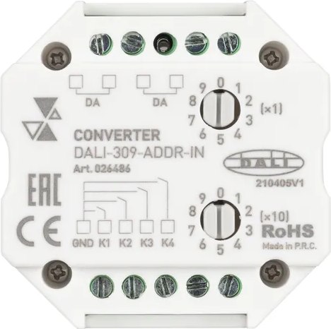 Конвертер для светодиодной ленты Arlight Intelligent DALI-309-ADDR-IN / 026486