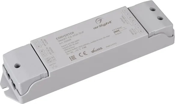 Конвертер для светодиодной ленты Arlight SMART-C3-4CH-SUF / 032989 - фото
