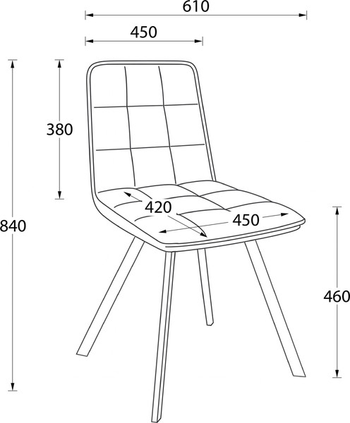 Стул Мамадома Rom D