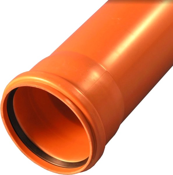 Труба наружной канализации SKV Plast ПВХ SN4 110x3.2x3000