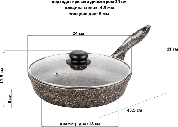 Набор кухонной посуды Elan Gallery 120308+3