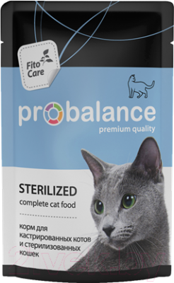 Влажный корм для кошек ProBalance Sterilized - фото