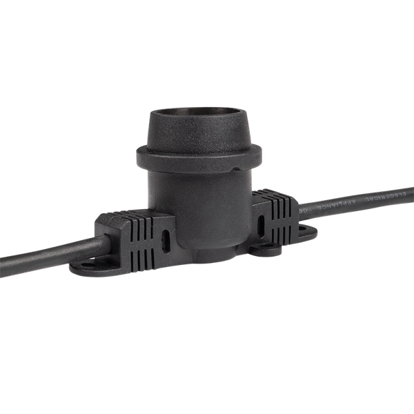 Садовая гирлянда JAZZway PBL-S40/ L24+1.5 Black E27 / 5058255