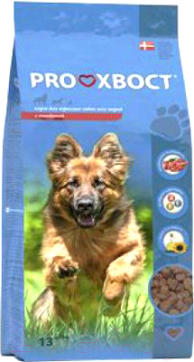 Сухой корм для собак ProХвост С говядиной - фото