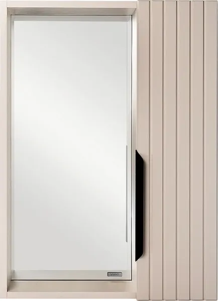 Шкаф с зеркалом для ванной Viant Сицилия 60 / VSIC60CAP-ZSH