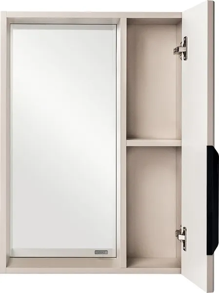 Шкаф с зеркалом для ванной Viant Сицилия 60 / VSIC60CAP-ZSH