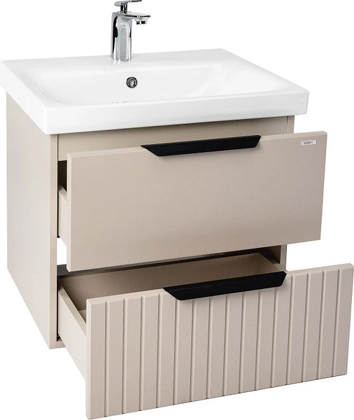 Тумба под умывальник Viant Сицилия Moduo 60 / VSIC60MDCAP-T2YP