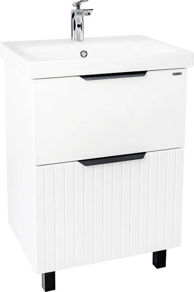 Тумба под умывальник Viant Сицилия Moduo 60 / VSIC60MDBEL-T2Y - фото