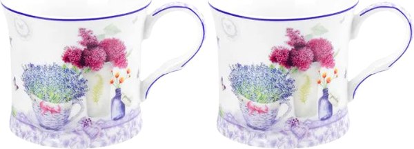 Набор кружек Elan Gallery Лаванда / 420629_2 - фото