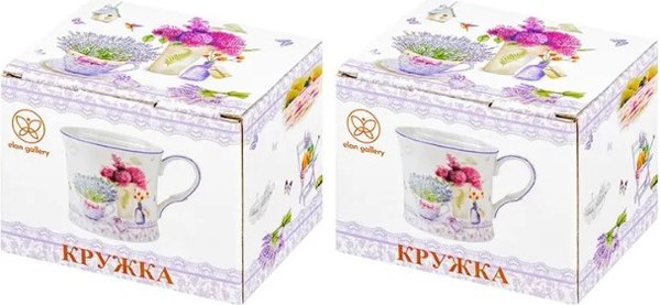 Набор кружек Elan Gallery Лаванда / 420629_2