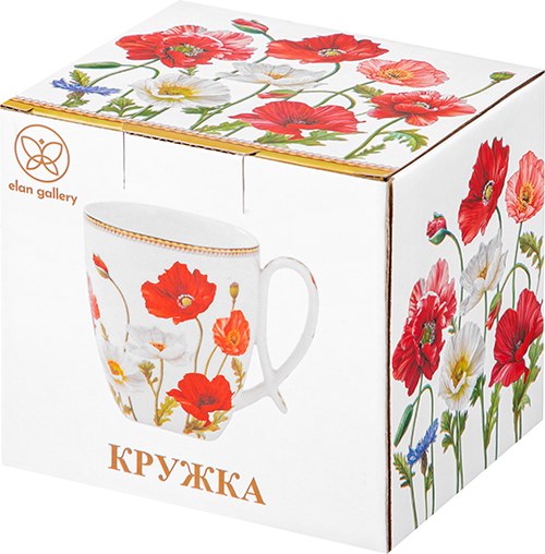 Кружка Elan Gallery Маки / 420722