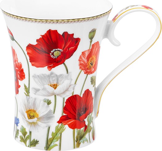 Кружка Elan Gallery Маки / 420726 - фото