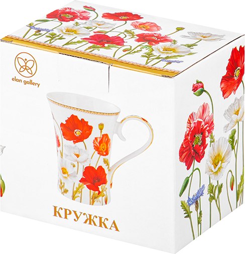 Кружка Elan Gallery Маки / 420726