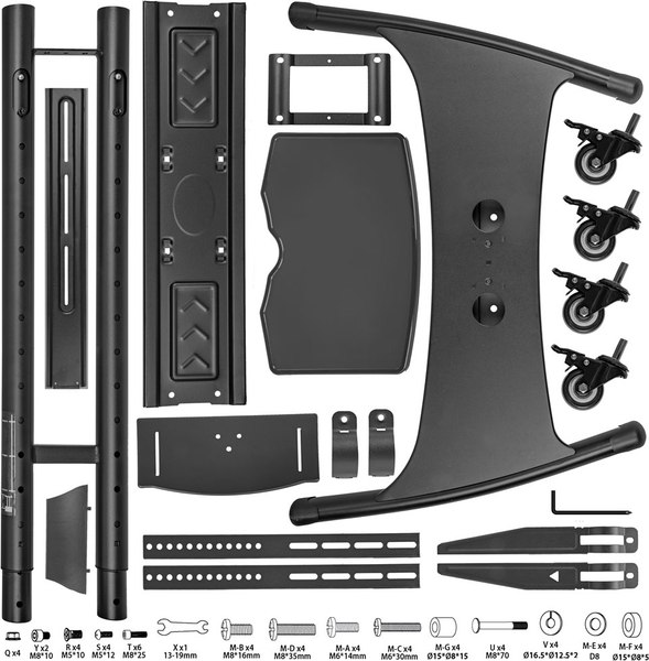 Стойка для ТВ/аппаратуры Kromax Omega-17