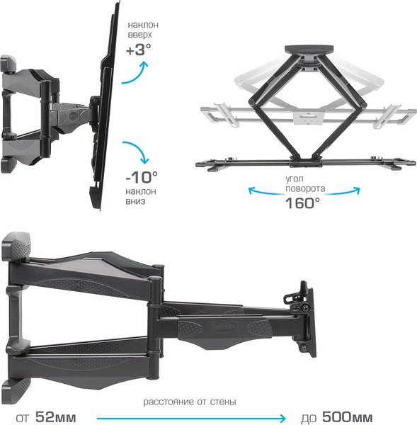 Кронштейн для телевизора Kromax Atlantis-35