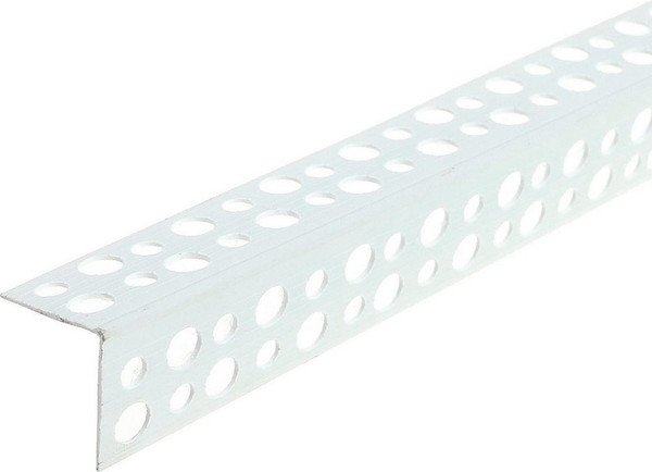 Уголок штукатурный Ideal ЕвроУгол 2мм 3м 001 Белый - фото