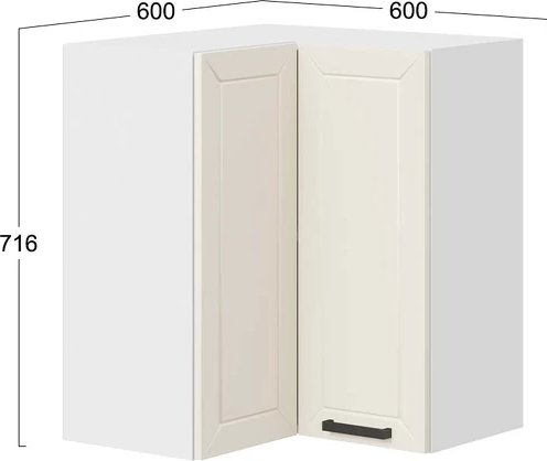 Шкаф навесной для кухни ТриЯ Лорас 1В6УП