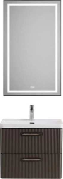 Тумба под умывальник BelBagno DUE-600-2C-SO-GM-P-FH