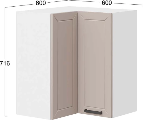 Шкаф навесной для кухни ТриЯ Лорас 1В6УП