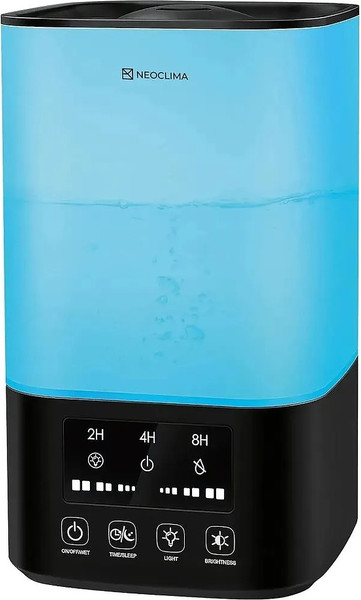 Ультразвуковой увлажнитель воздуха Neoclima Vision 2.5L Black - фото