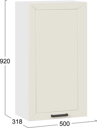 Шкаф навесной для кухни ТриЯ Лорас 1ВВ5 с одной дверью