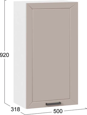 Шкаф навесной для кухни ТриЯ Лорас 1ВВ5 с одной дверью