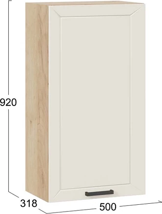 Шкаф навесной для кухни ТриЯ Лорас 1ВВ5 с одной дверью