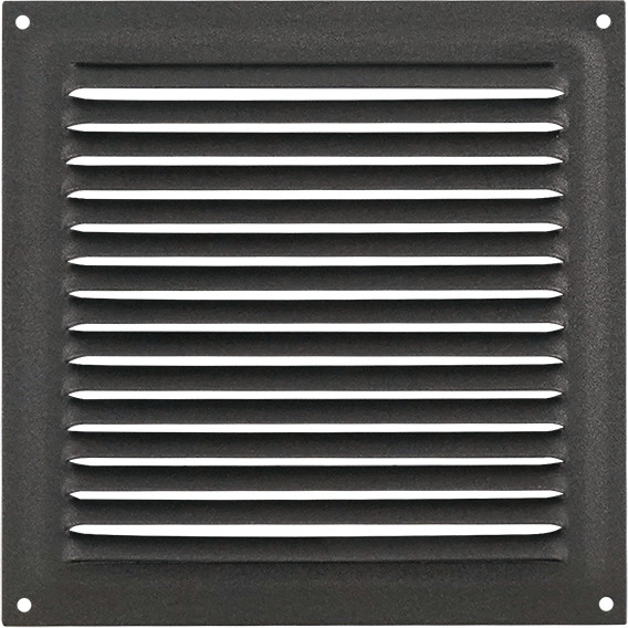 Решетка вентиляционная Нора-М 150x150 с сеткой / 19394 - фото