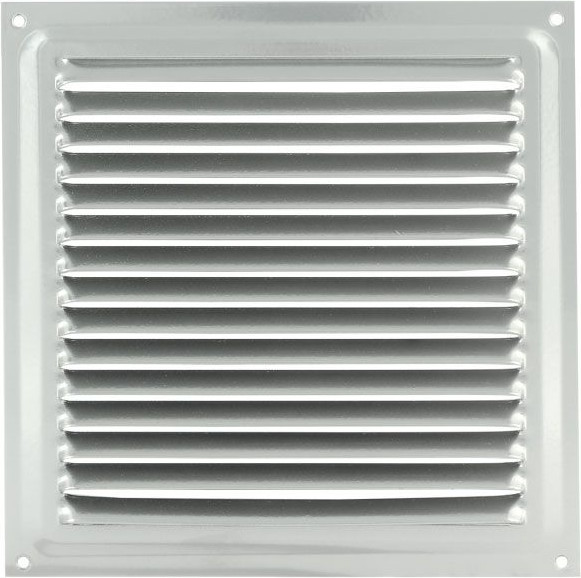 Решетка вентиляционная Нора-М 150x150 с сеткой / 3140 - фото