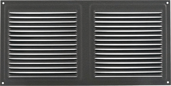 Решетка вентиляционная Нора-М 150x300 с сеткой / 19409 - фото