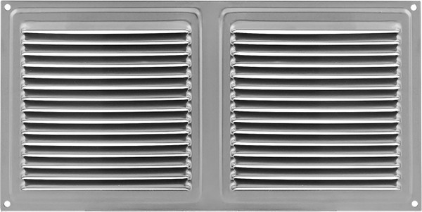 Решетка вентиляционная Нора-М 150x300 с сеткой / 19333 - фото