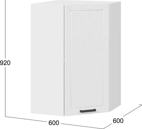 Шкаф навесной для кухни ТриЯ Лорас 1ВВ6У
