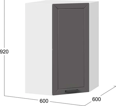 Шкаф навесной для кухни ТриЯ Лорас 1ВВ6У