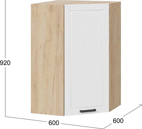 Шкаф навесной для кухни ТриЯ Лорас 1ВВ6У
