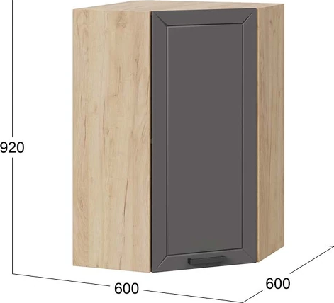 Шкаф навесной для кухни ТриЯ Лорас 1ВВ6У