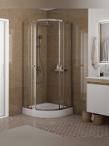 Душевой уголок Teymi Lina 80х80 / T00501