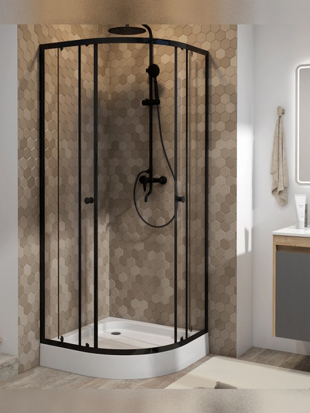 Душевой уголок Teymi Lina 80х80 / T00502