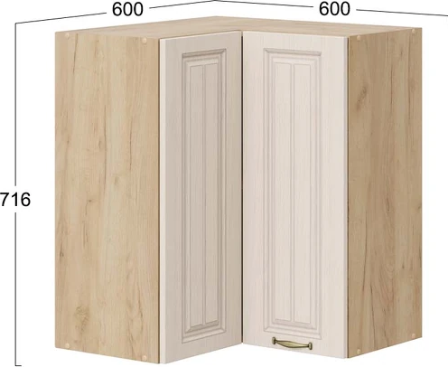 Шкаф навесной для кухни ТриЯ Лина 1В6УП