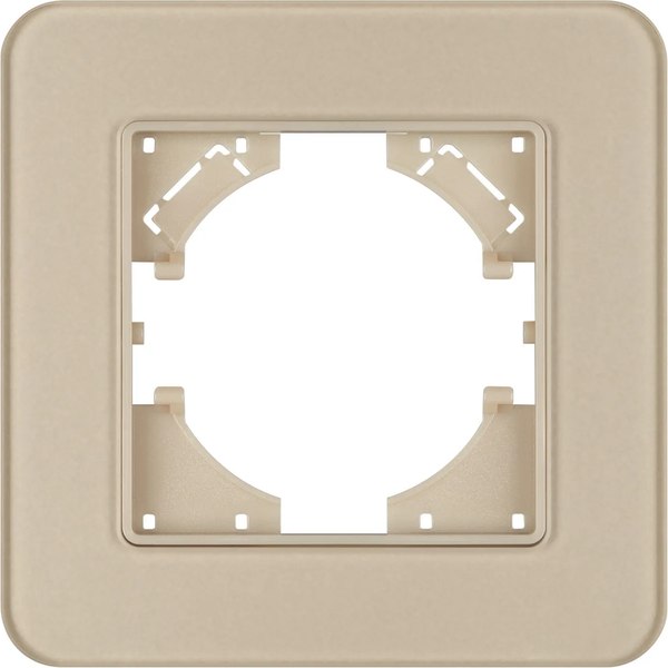 Рамка для выключателей и розеток Arlight FRM-OMALI-SFGS-1-GD / 049679 - фото