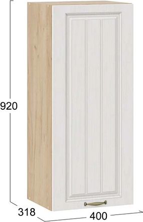 Шкаф навесной для кухни ТриЯ Лина 1ВВ4 с одной дверью