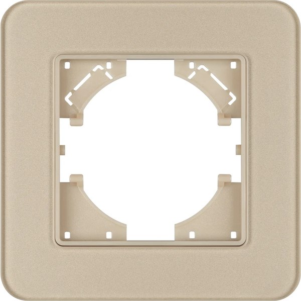 Рамка для выключателей и розеток Arlight FRM-OMALI-GS-1-GD / 049667 - фото