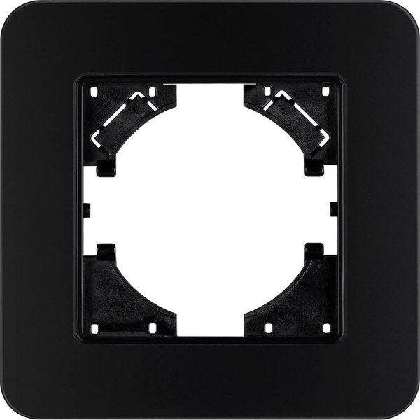 Рамка для выключателей и розеток Arlight FRM-OMALI-GS-1-BK / 049662 - фото
