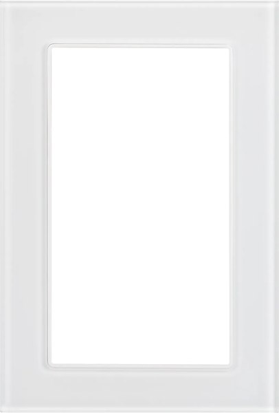 Рамка для выключателей и розеток Arlight FRM-GLARE-GS-D-WH / 043789 - фото