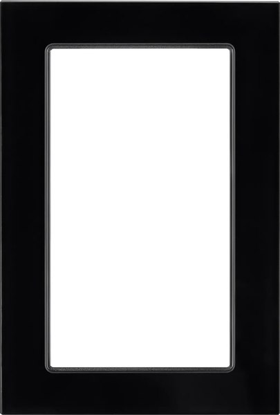 Рамка для выключателей и розеток Arlight FRM-GLARE-GS-D-BK / 043791 - фото