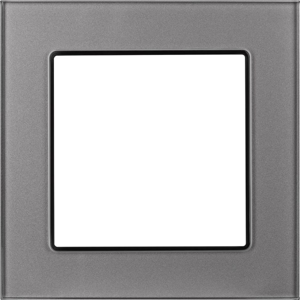 Рамка для выключателей и розеток Arlight FRM-GLARE-GS-1-GR / 043788 - фото