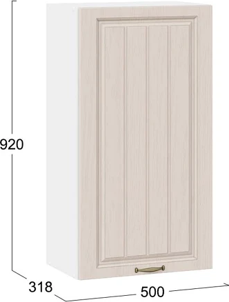 Шкаф навесной для кухни ТриЯ Лина 1ВВ5 с одной дверью