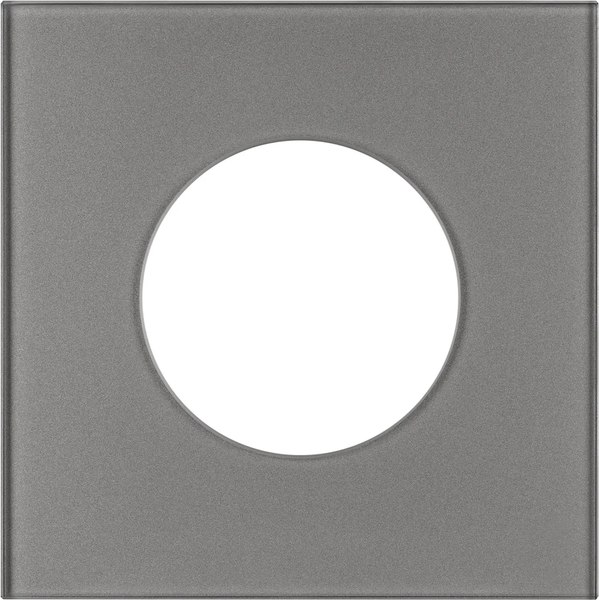 Рамка для выключателей и розеток Arlight FRM-GLARE-GC-1-GR / 043834 - фото