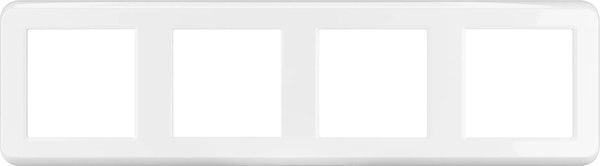 Рамка для выключателей и розеток Arlight FRM-VERSA-PL-4-WH / 045187 - фото