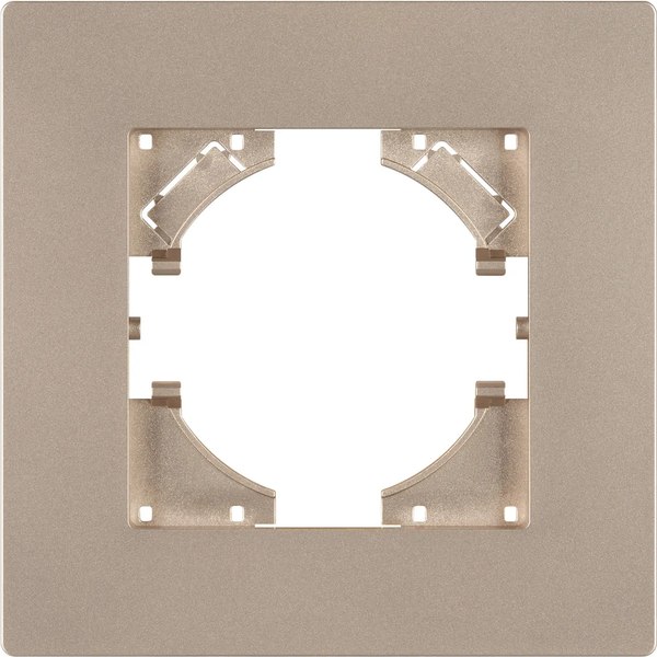 Рамка для выключателей и розеток Arlight FRM-PERIO-PL-1-GD / 049691 - фото