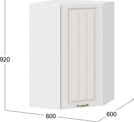 Шкаф навесной для кухни ТриЯ Лина 1ВВ6У